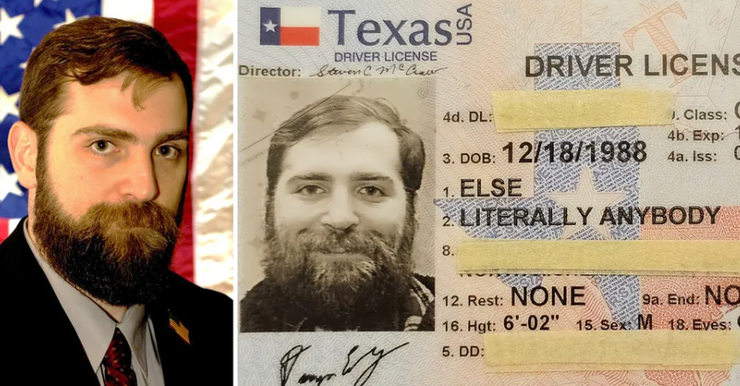 Чоловік перейменував себе на буквально будь-хто інший, щоб взяти участь у виборах, вибори президента США, курйози