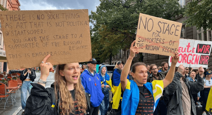 Протести проти Ганни Нетребко у Німеччині