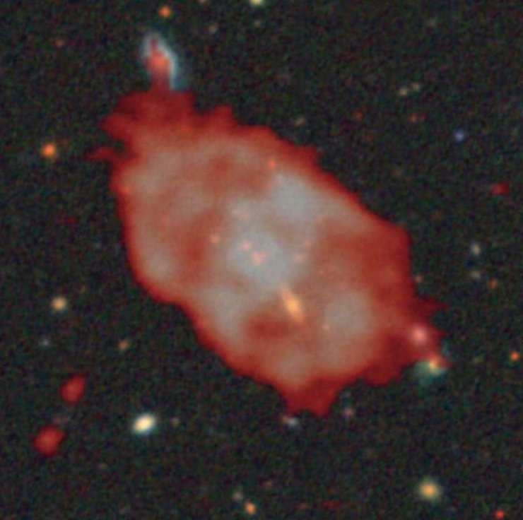 дивне радіоколо RAD J131346.9+500320