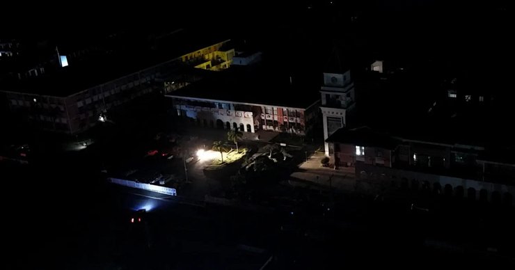 самоа, самоа без света, блэкаут