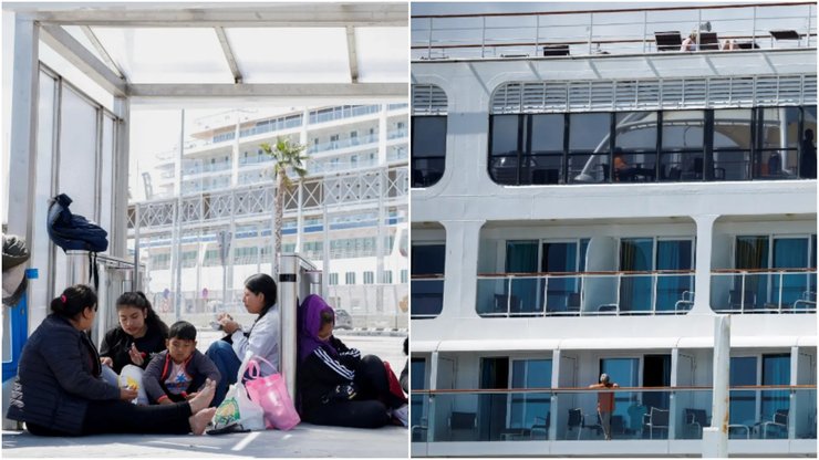 Скандал на круїзному лайнері, корабель, судно, обмануті пасажири, махінації з візами, туризм, подорожі, мандрівки, фото