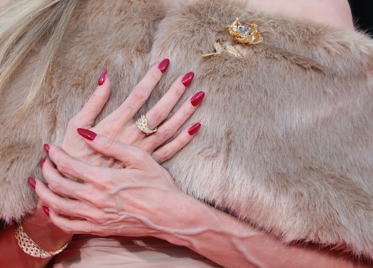 Анджелина Джоли брошь