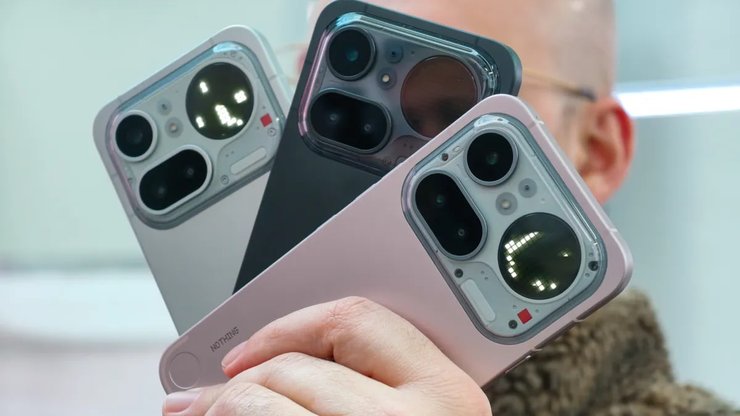 Дизайн Nothing Phone (4a) Pro