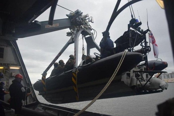 учения, эсминец, НАТО