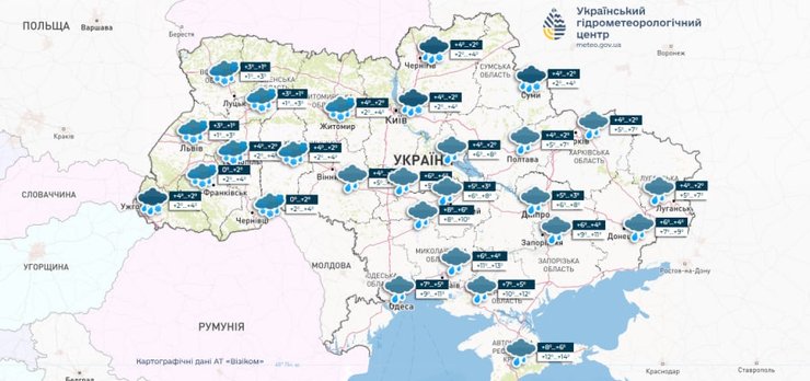 Погода на 10 декабря