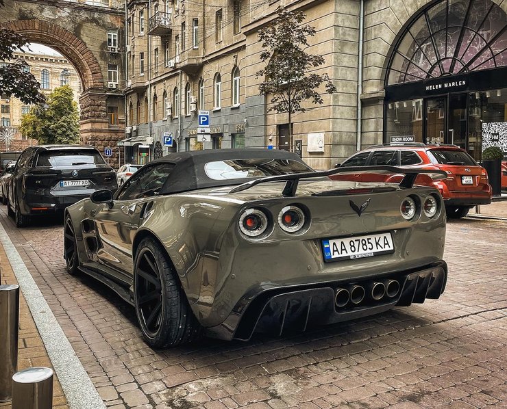 Chevrolet Corvette, тюнинг Chevrolet Corvette, Chevrolet Corvette C6, Chevrolet Corvette 2008