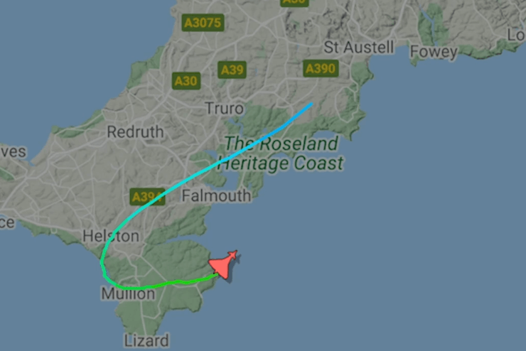 крушение самолета в Великобритании