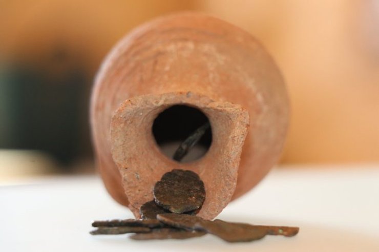 Туреччина, розкопки, археологи, скарбничка, знахідка, вчені, археологія, монети, Костянтин II, Адріанополь, домогосподарство, місто, римський імператор