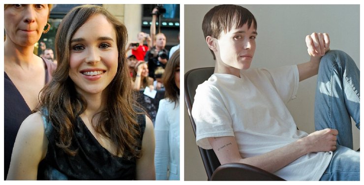 эллен пейдж, эллиот пейдж, трансгендер