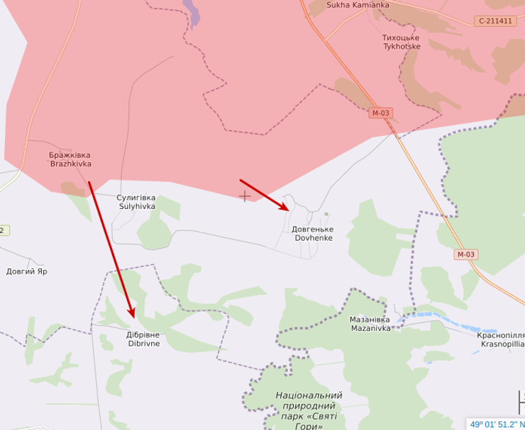 бої на ізюмському напрямку