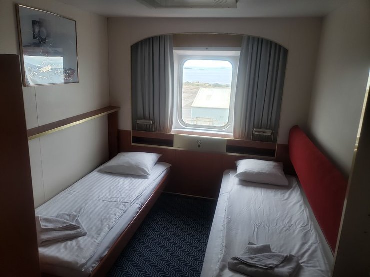 Номер-каюта на круизном лайнере