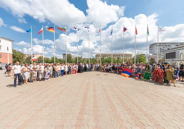 Відкриття Алеї багатонаціонального міста