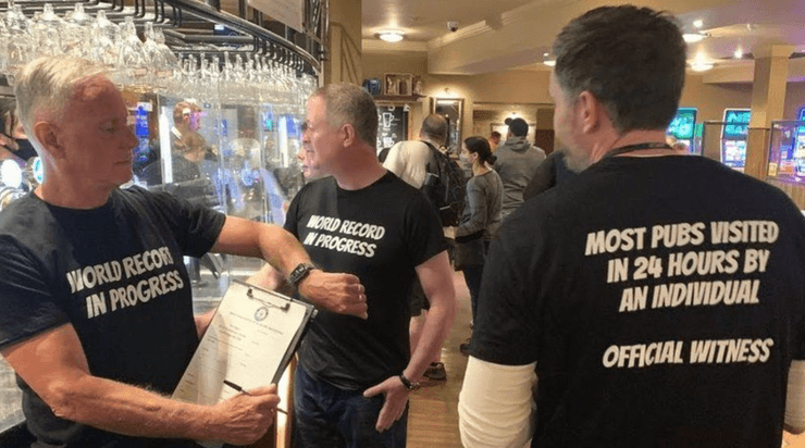 Паб, британец, рекорд