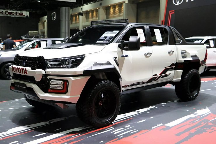 Toyota Hilux 2023, Toyota Hilux, новый Toyota Hilux, пикап Toyota