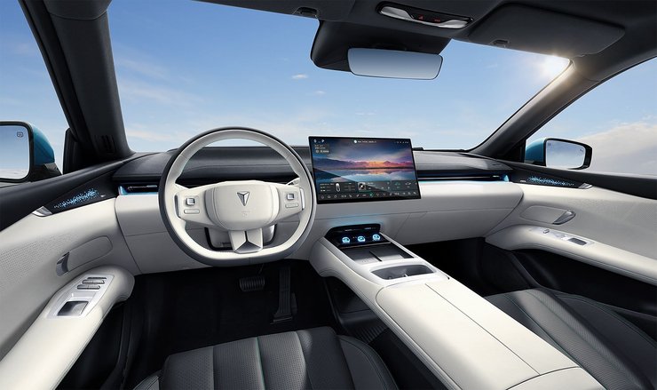 салон Changan Deepal L07, новый Changan Deepal L07, Changan Deepal, электромобиль Changan, электромобиль Changan