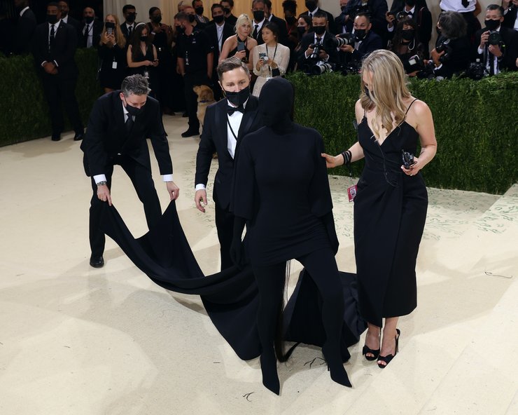 Met Gala 2021, ким кардашьян