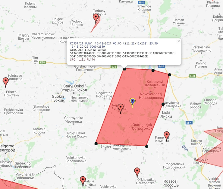 скриншот карты, войска рф, армия рф, россия стягивает войска, перемещение войск рф, российские войска у границы, армия рф у границы, переброска техники к границе с украиной