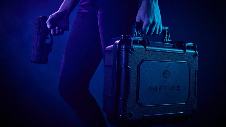 Biofire Smart Gun, умный пистолет, пистолет с датчиком отпечатков пальцев
