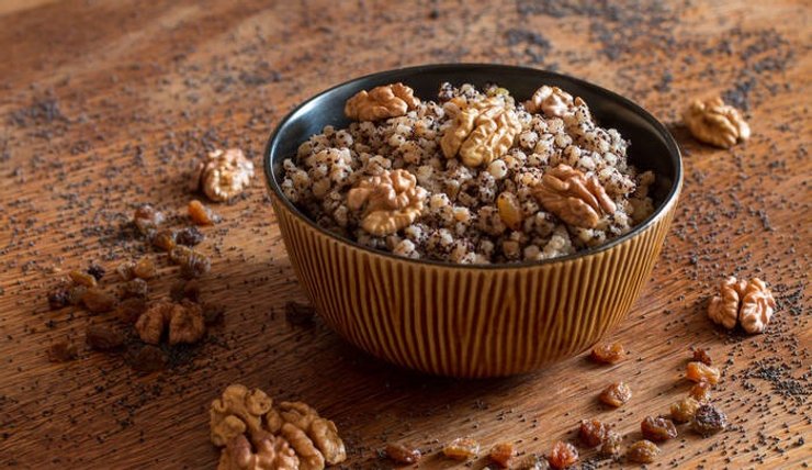 пісний стіл, пісні страви, різдвяний стіл, кутя