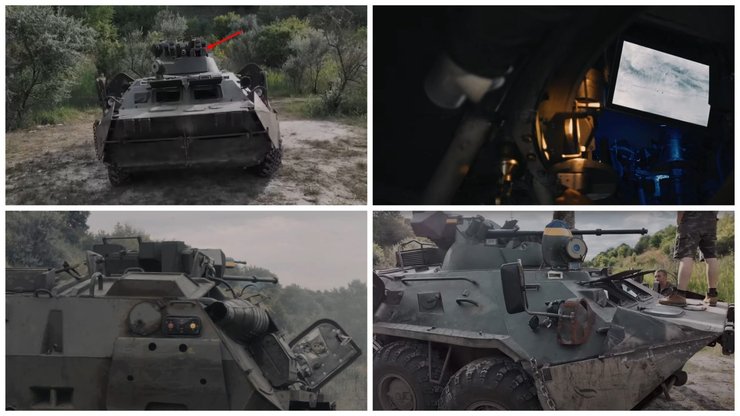 трофейный бтр-82