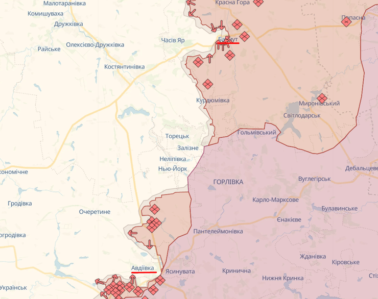 Карта: DeepStateMAP
