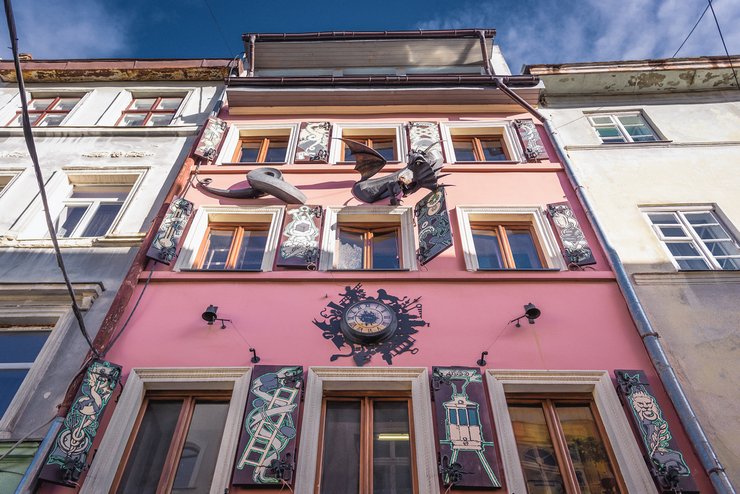 фото, Львов, Дом легенд, фасад