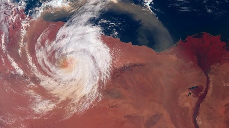 ливия, ураган, Африка