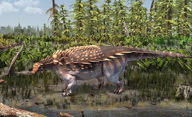 броньований динозавр