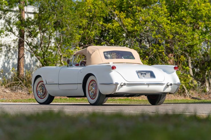 Chevrolet Corvette C1, Chevrolet Corvette, Chevrolet Corvette 1954, капсула времени
