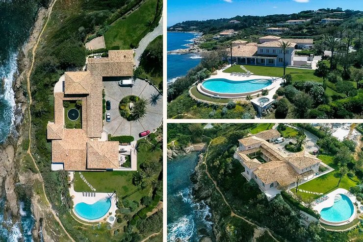 вилла михаил фридман, михаил фридман, вилла, сен тропе, арест имущества, российские олигархи, ольга айзиман