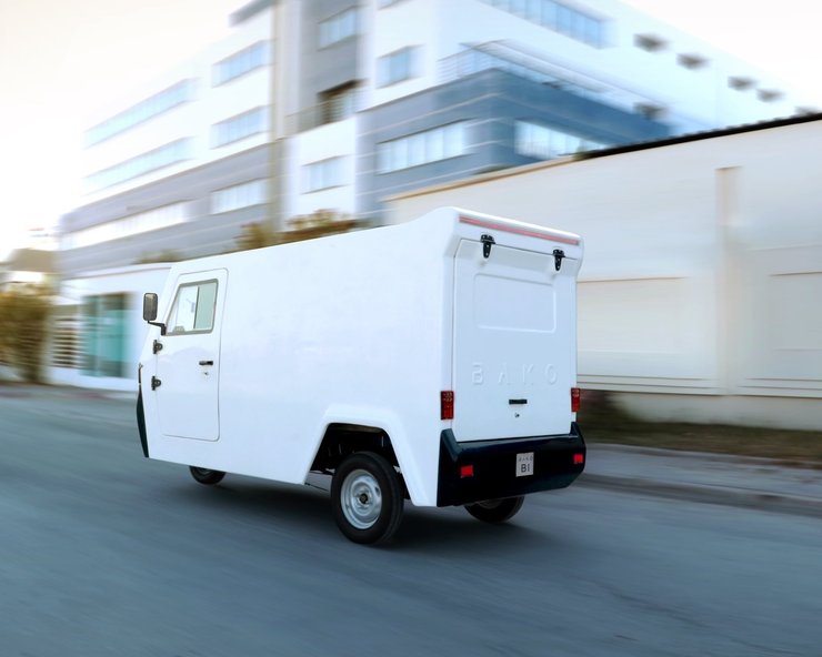 Bako S1, комерційний електромобіль, вантажний електромобіль, електрична вантажівка