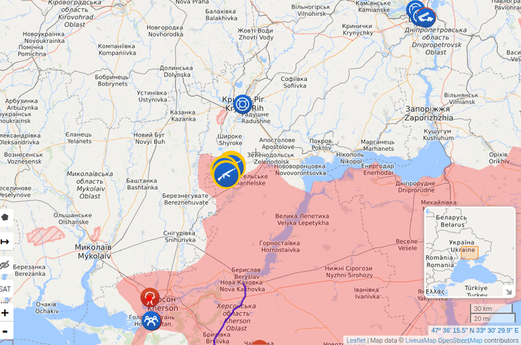 бои в херсонской области