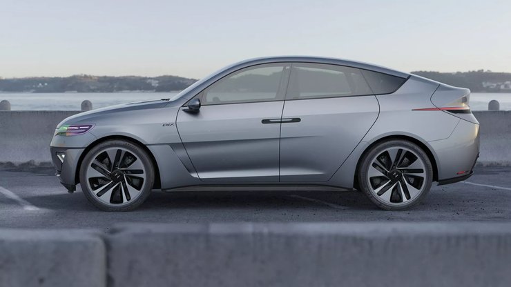 Hiperon Fosslin, електромобіль Hiperon, малайзійський електромобіль, електричний кросовер