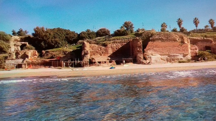 нерон, анцио, развалины