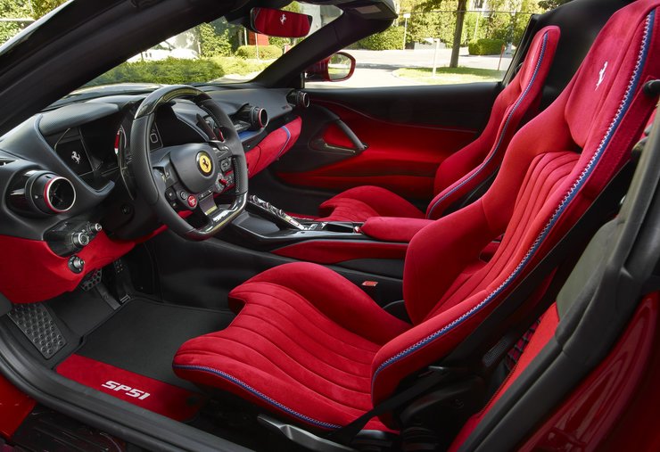 Ferrari SP51, новый Ferrari SP51, суперкар Ferrari, кабриолет Ferrari