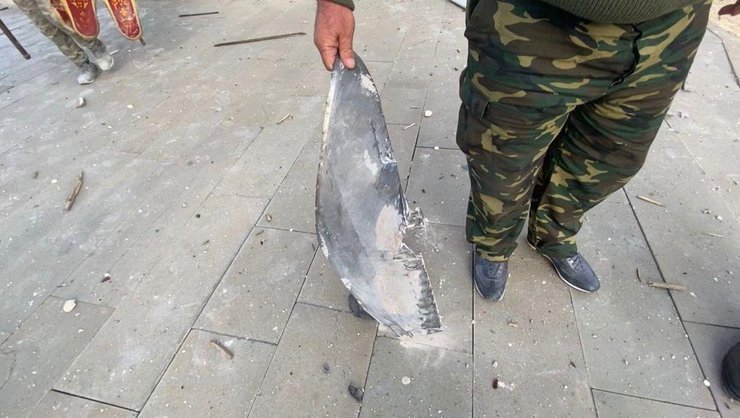 Обломки боеприпасов