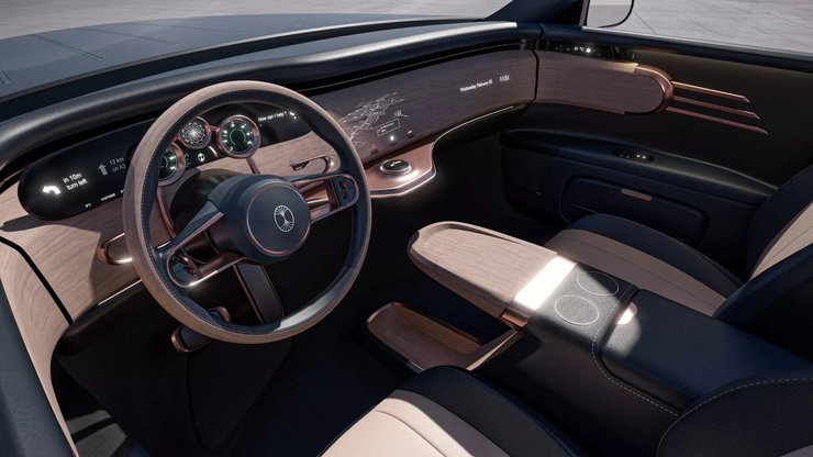 Салон Dacora, дорогой электромобиль