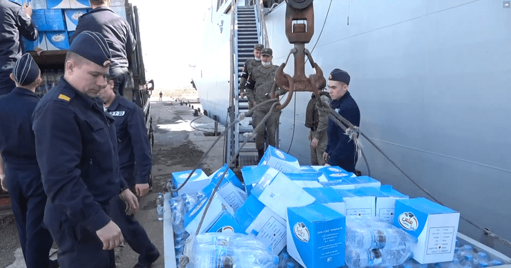 российские бдк прибыли в сирию