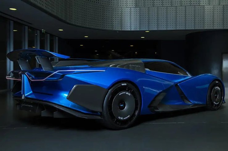 Estrema Fulminea, электрический суперкар, новый Estrema Fulminea, электромобиль Estrema Fulminea