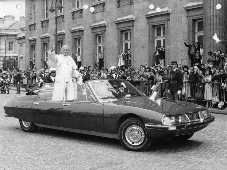 Папа Римский Citroen SM, Папа Римский, Citroen SM