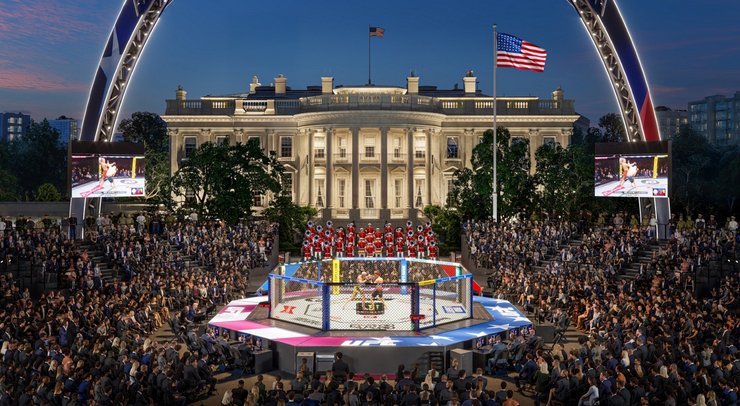 UFC Freedom 250 білий дім