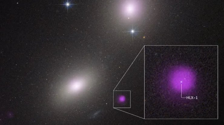 черная дыра HLX-1