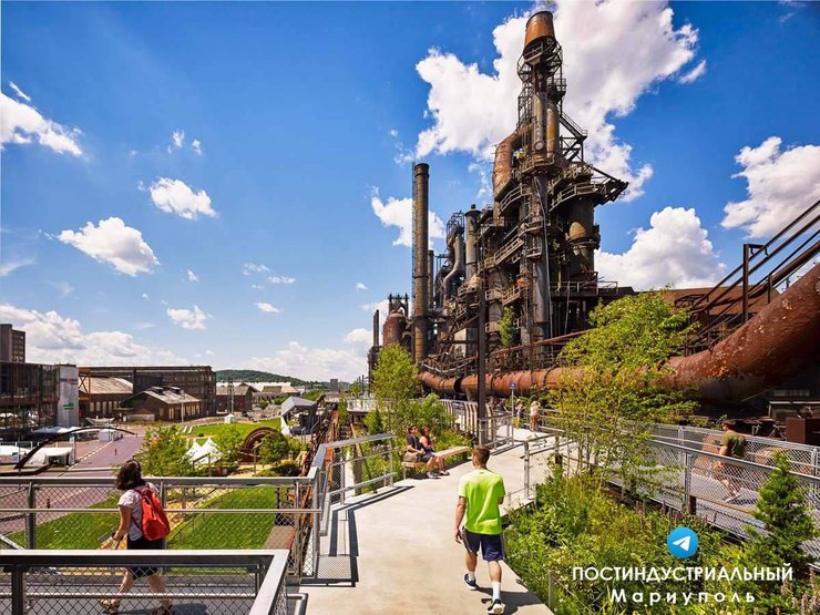 Азовсталь, парк, план