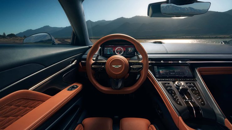 салон Aston Martin DB12, новий Aston Martin DB12, суперкар Aston Martin