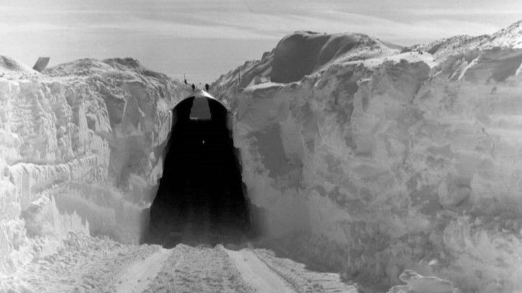 военная база Camp Century Гренландия