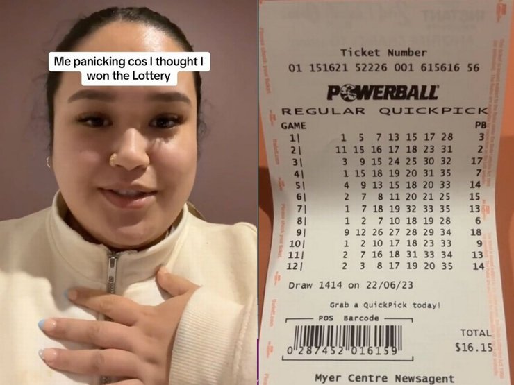 Участница лотереи, лотерея, лотерейный билет, сорвала джекпот, приз, деньги, соцсети,