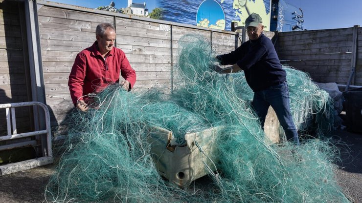 бретань рыболовные сетки