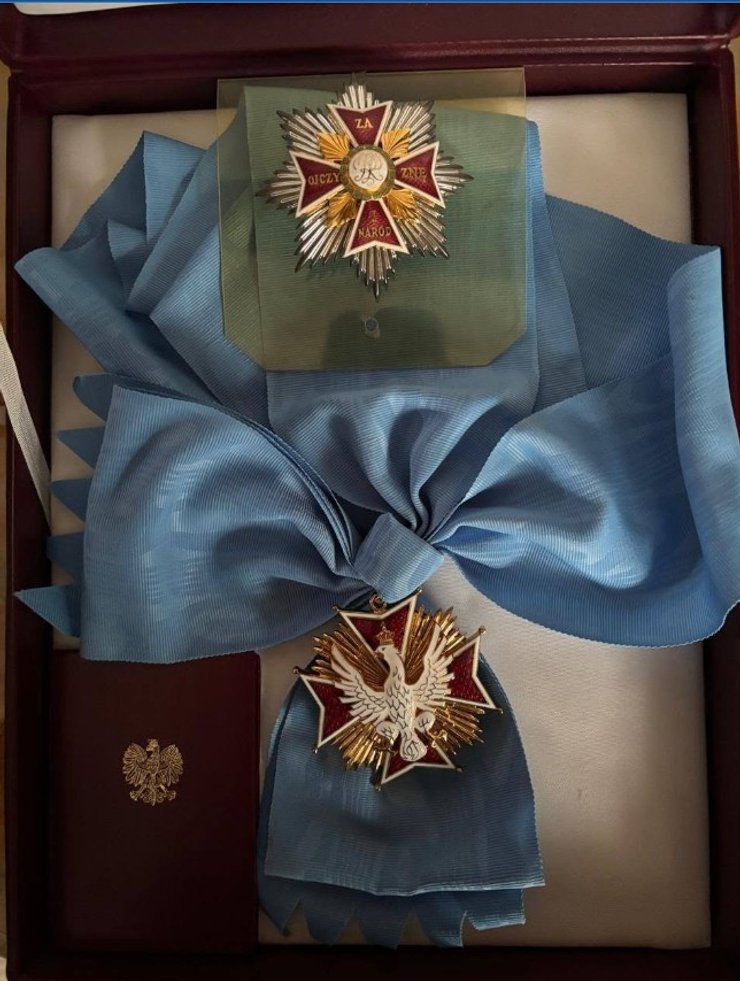 фото ордена Белого Орла Кучмы
