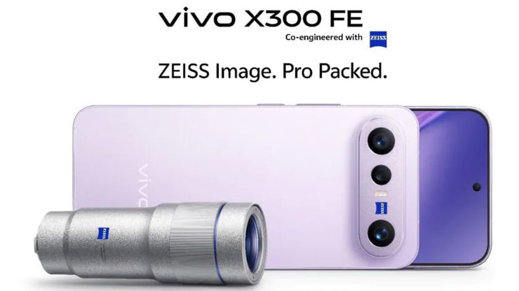 Vivo X300 FE телеобъектив Gen 2