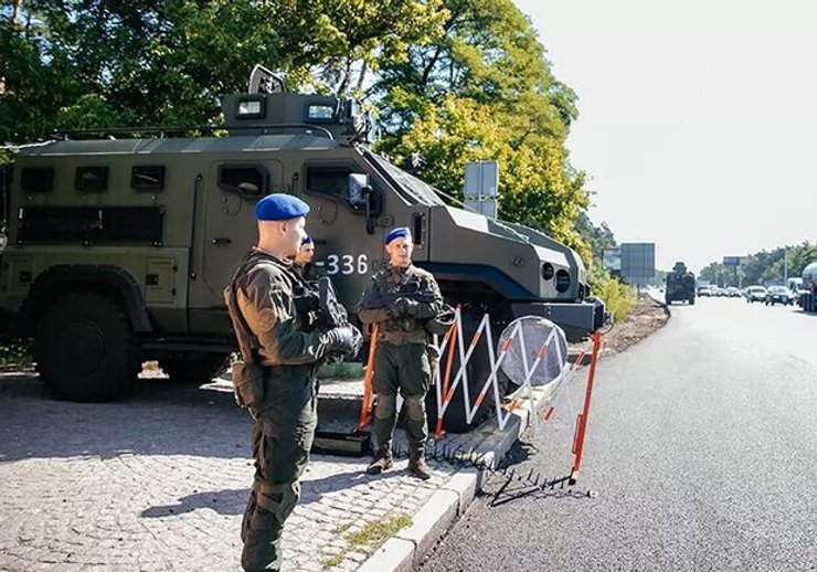 війна Київ, Київ блокпости